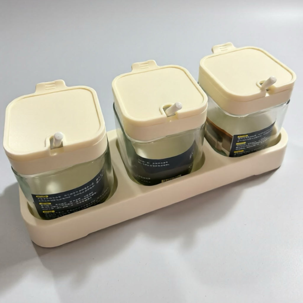 Set de Recipientes con Cuchara