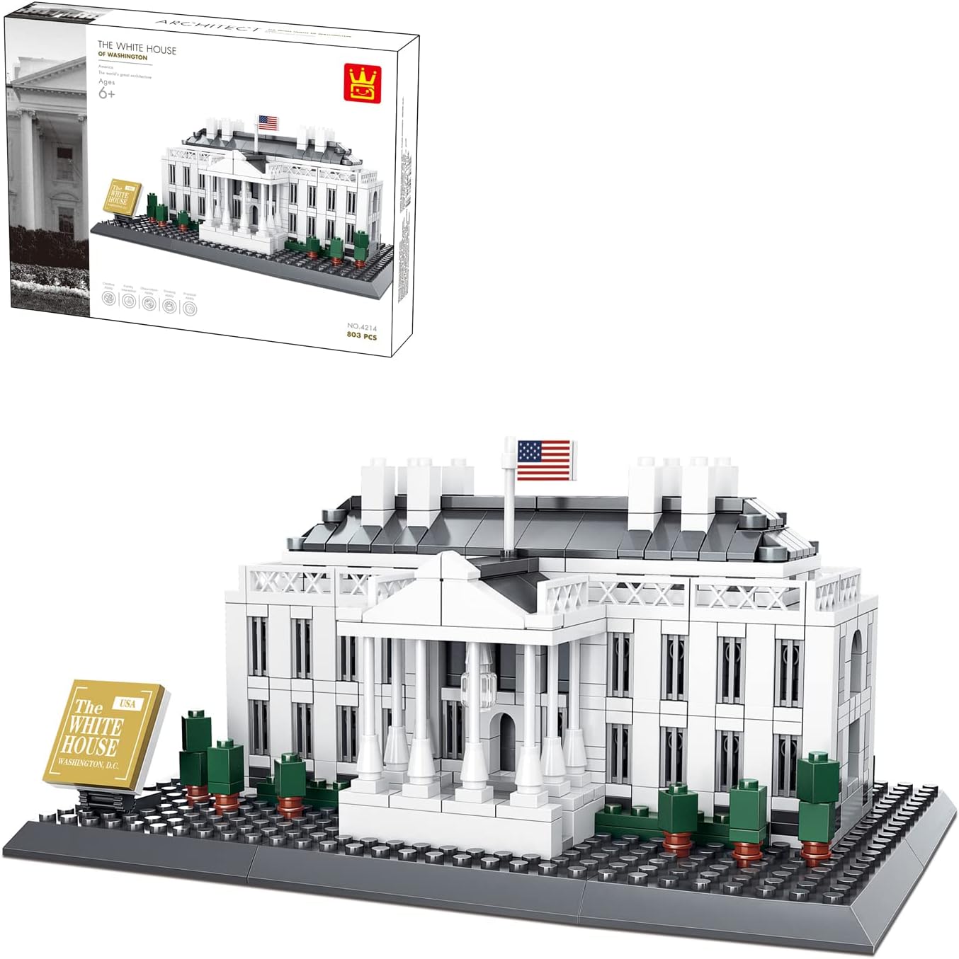 Bloques tipo Lego Casa Blanca