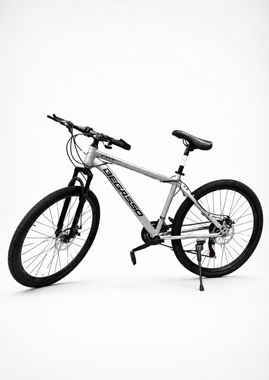 Bicicleta Gris Aro 26 Deportiva