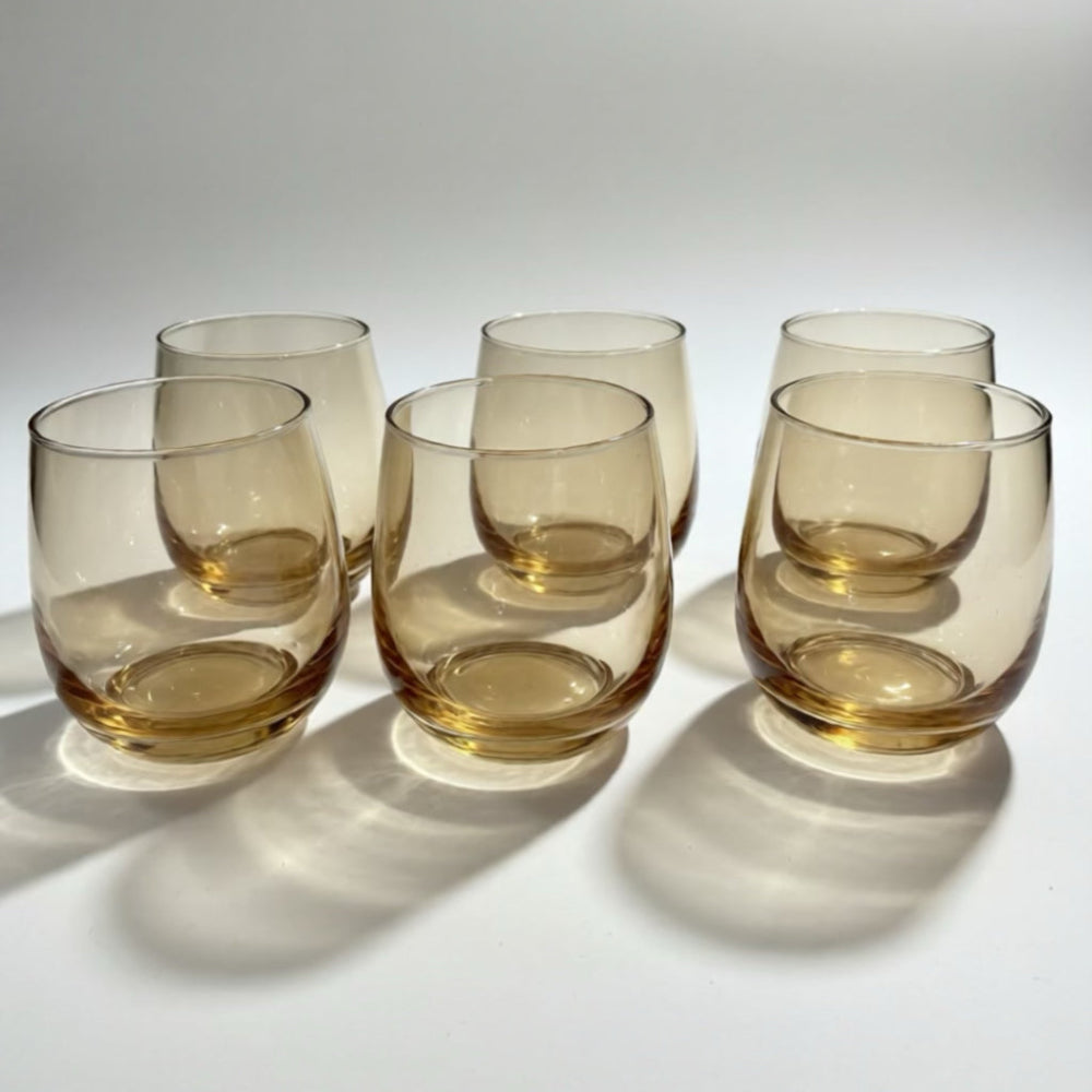 Set de 6 vasos medianos