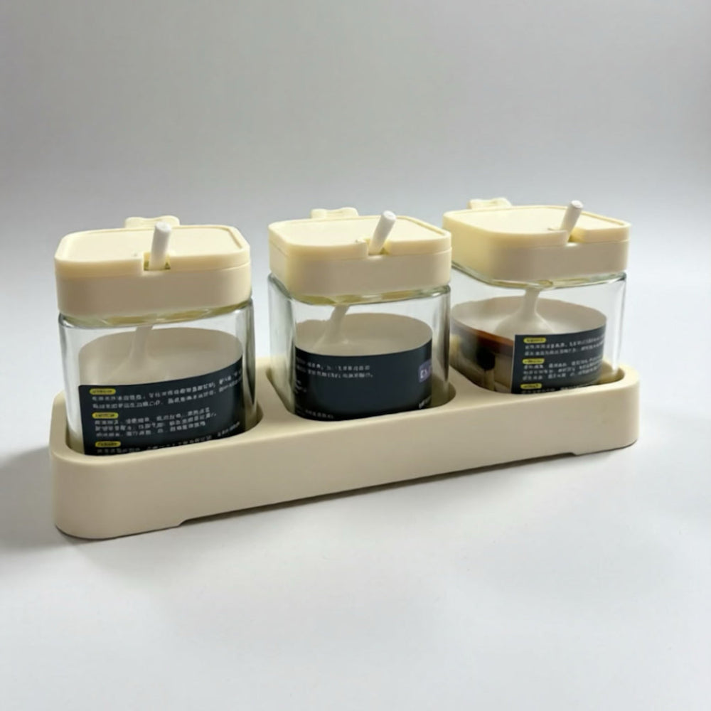 Set de Recipientes con Cuchara