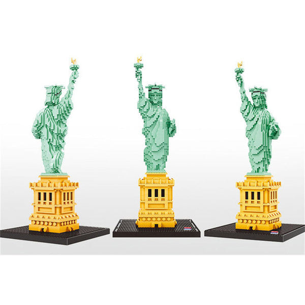 Bloques tipo Lego Estatua Libertad
