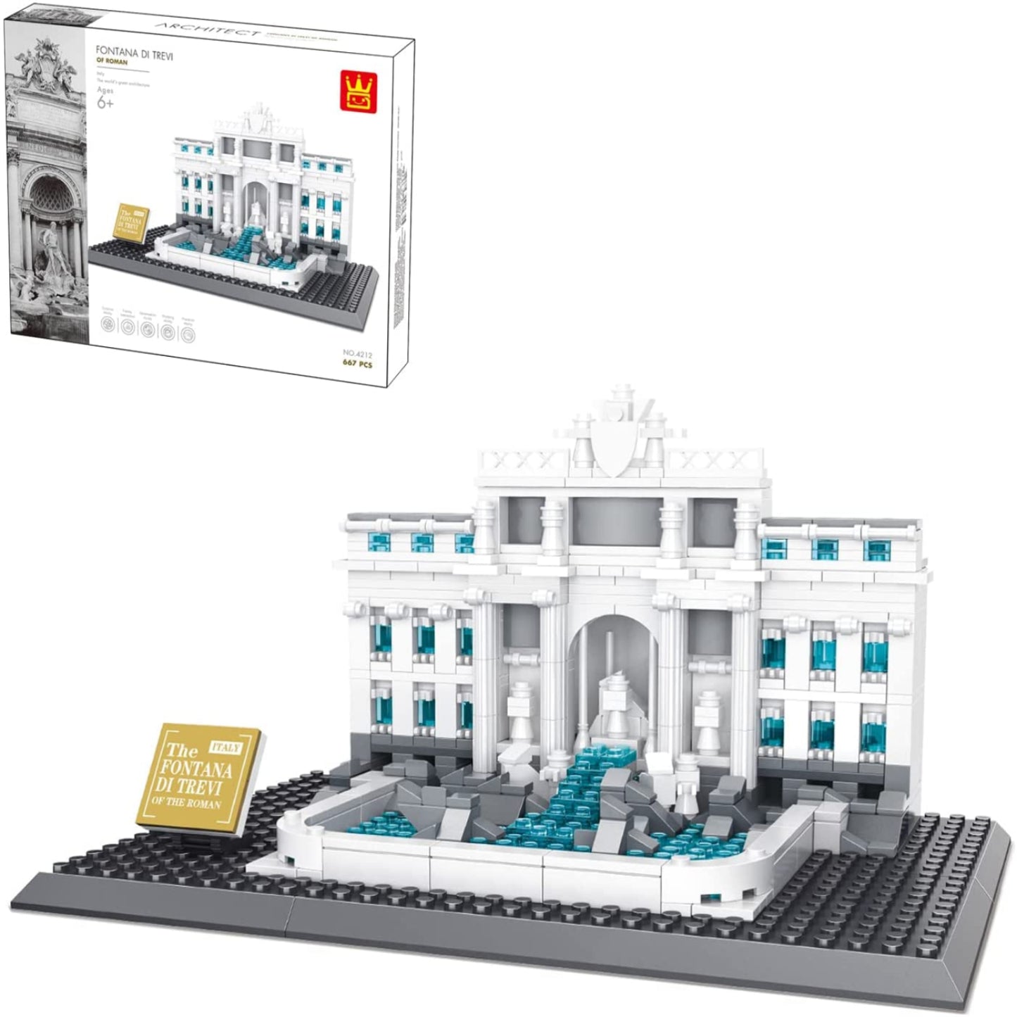 Bloques tipo Lego Fontana Di Trevi