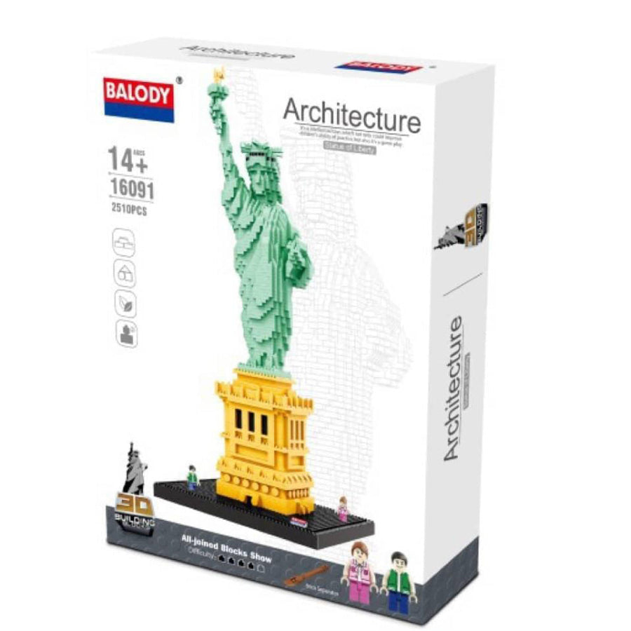 Bloques tipo Lego Estatua Libertad