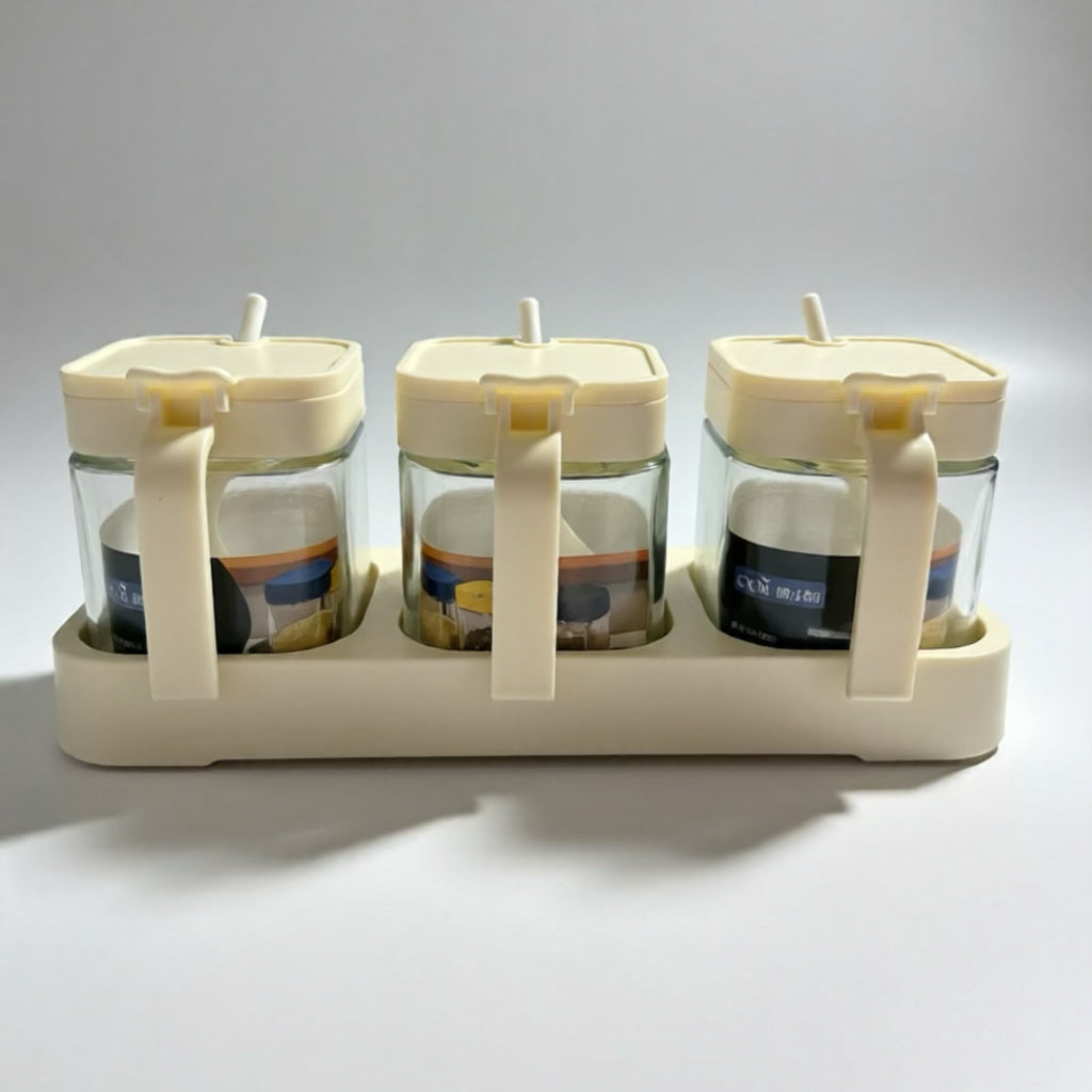 Set de Recipientes con Cuchara