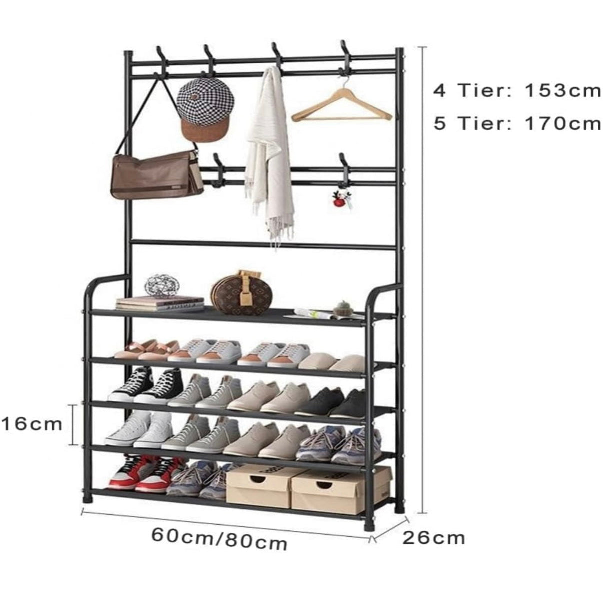 Rack de Ropa Mediano
