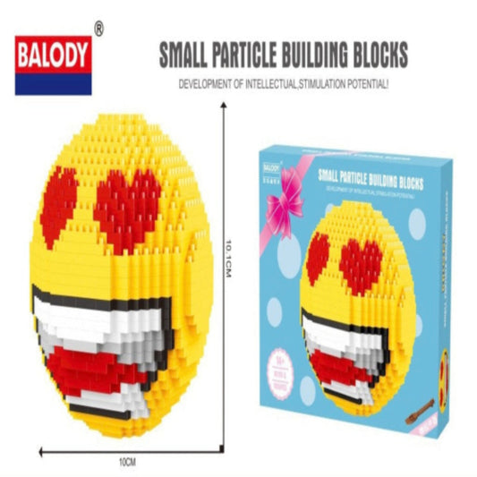 Bloques tipo Lego Emoji Enamorado
