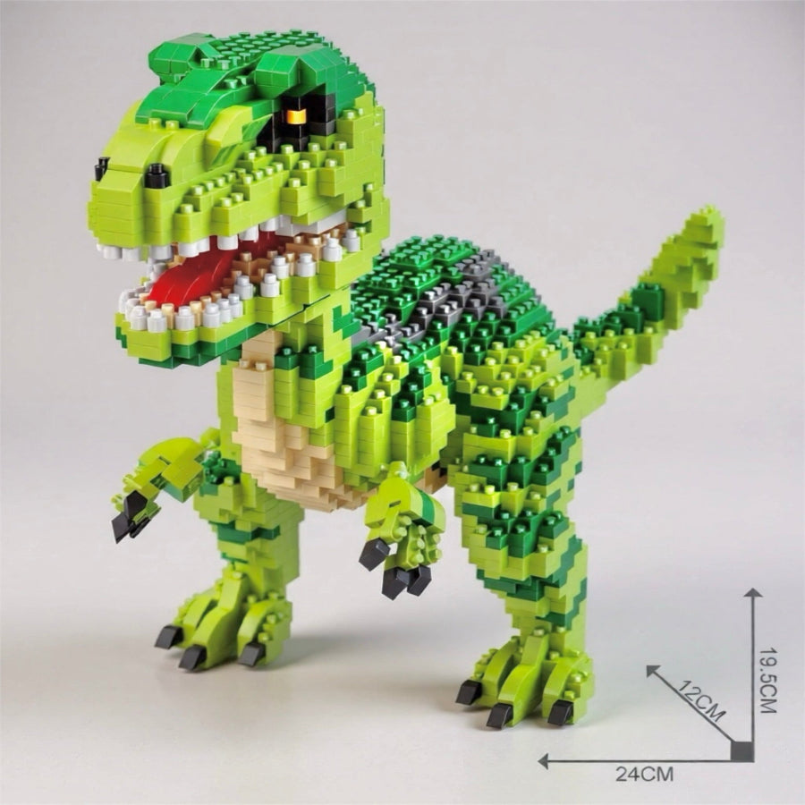 Bloques tipo Lego Dinosaurio Velociraptor
